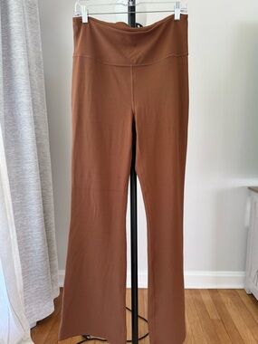 lululemon athletica Brown Flared High-Rise Pants